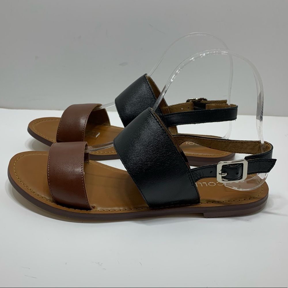 206 Collective Women's Cedar Casual Double Band Sandal US 7.5